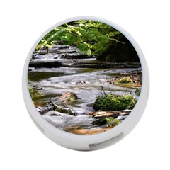 Bach Water Landscape Nature Forest Summer Sun 4-port Usb Hub (two Sides) by danenraven