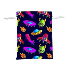 Space Pattern Lightweight Drawstring Pouch (l) by Pakemis