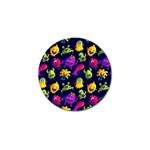 Space Patterns Golf Ball Marker Front