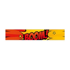Explosion Boom Pop Art Style Flano Scarf (mini) by Pakemis