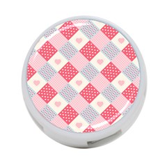 Cute-kawaii-patches-seamless-pattern 4-port Usb Hub (two Sides) by Pakemis
