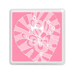 Pink Zendoodle Memory Card Reader (square) by Mazipoodles