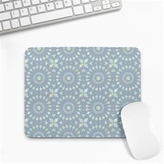 Kaleidoscope Duck Egg Small Mousepad by Mazipoodles