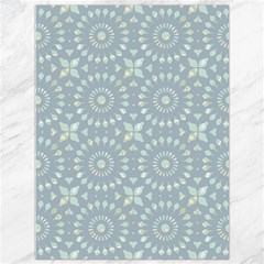 Kaleidoscope Duck Egg Canvas 36  X 48  by Mazipoodles