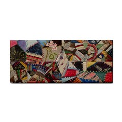 Background Embroidery Pattern Stitches Abstract Hand Towel by Uceng
