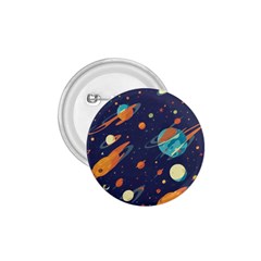 Space Galaxy Planet Universe Stars Night Fantasy 1 75  Buttons by Uceng