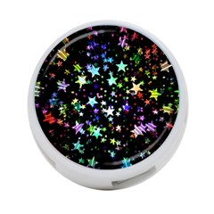 Christmas Star Gloss Lights Light 4-port Usb Hub (two Sides) by Uceng