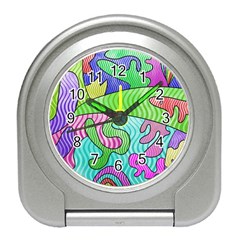 Colorful Stylish Design Travel Alarm Clock by gasi
