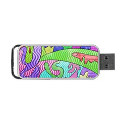 Colorful Stylish Design Portable Usb Flash (one Side) by gasi