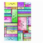 Colorful pattern Small Garden Flag (Two Sides) Front