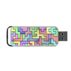 Colorful Stylish Design Portable Usb Flash (two Sides) by gasi