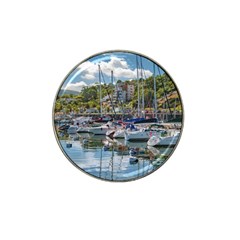 Piriapolis City Port, Maldonado, Uruguay Hat Clip Ball Marker (4 Pack) by dflcprintsclothing