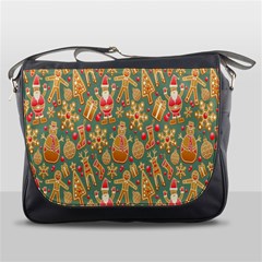 Pattern Seamless Messenger Bag by artworkshop