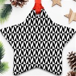 Seamless Abstract Geometric Pattern Background Star Ornament (Two Sides) Front