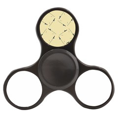 Fishing Rods Pattern Brown Finger Spinner by TetiBright