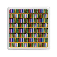 Books On A Shelf Memory Card Reader (square) by TetiBright