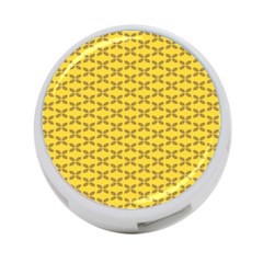 Pattern 4-port Usb Hub (one Side) by Sparkle