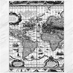 Antique Mapa Mundi Revisited Canvas 12  x 16  11.86 x15.41  Canvas - 1