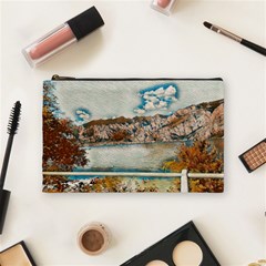 Side Way To Lake Garda, Italy  Cosmetic Bag (medium) by ConteMonfrey