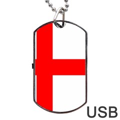 Bologna Flag Dog Tag Usb Flash (two Sides) by tony4urban