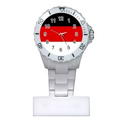 Berlin Old Flag Plastic Nurses Watch by tony4urban