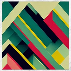 Pattern Abstract Geometric Design Canvas 12  X 12  by danenraven