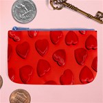 Valentine Day Heart Pattern  Large Coin Purse Front