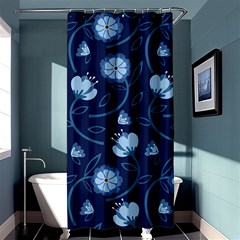 Flower Shower Curtain 36  X 72  (stall)  by zappwaits