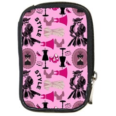 Fashion Girl Newyork Bts Nft Compact Camera Leather Case by Ravend