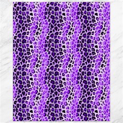 Purple Leopard  Canvas 11  X 14  by DinkovaArt