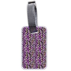 Leopard Luggage Tag (two Sides) by DinkovaArt