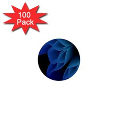 Abstract Blue Background 1  Mini Buttons (100 Pack)  by artworkshop