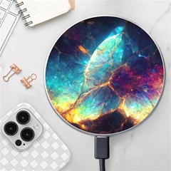Abstract Galactic Wallpaper Wireless Fast Charger(white) by Ravend
