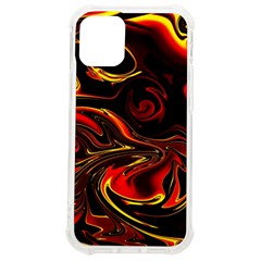 Modern Art Design Fantasy Surreal Orange Iphone 12 Mini Tpu Uv Print Case	 by Ravend
