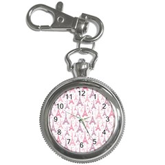 Eiffel Tower Pattern Wallpaper Key Chain Watches by Ravend
