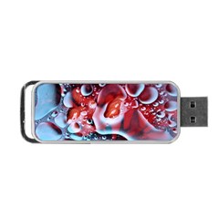 Abstract Art Texture Bubbles Portable Usb Flash (one Side) by Ravend