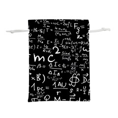 E=mc2 Text Science Albert Einstein Formula Mathematics Physics Lightweight Drawstring Pouch (m) by Jancukart