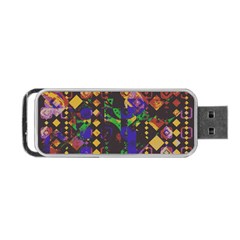 Background Graphic Portable Usb Flash (two Sides) by Ravend