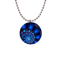 Digitalart Balls 1  Button Necklace by Sparkle