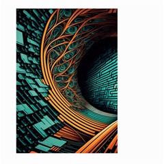 Big Data Abstract Abstract Background Backgrounds Large Garden Flag (two Sides) by Pakemis