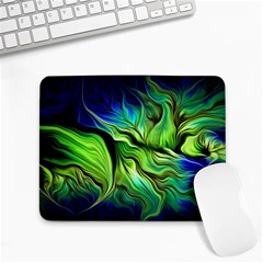 Fractal Art Pattern Abstract Fantasy Digital Small Mousepad by Jancukart