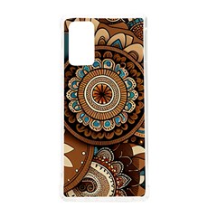 Bohemian Flair In Blue And Earthtones Samsung Galaxy Note 20 Tpu Uv Case by HWDesign