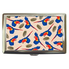 Bird Animals Parrot Pattern Cigarette Money Case by Ravend