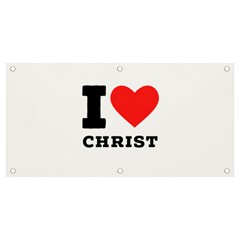I Love Christ Banner And Sign 4  X 2  by ilovewhateva