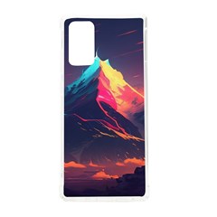 Mountain Sky Color Colorful Night Samsung Galaxy Note 20 Tpu Uv Case by Ravend