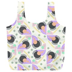 Pattern Pastel Drawing Art Full Print Recycle Bag (xxl) by Uceng
