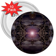 Fantasy Science Fiction Portal 3  Buttons (10 Pack)  by Uceng