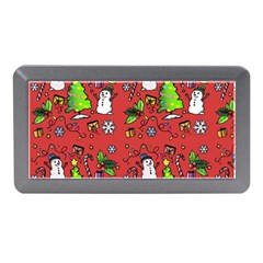 Santa Snowman Gift Holiday Memory Card Reader (mini) by Uceng