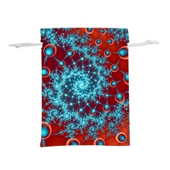 Fractal Pattern Background Lightweight Drawstring Pouch (s) by Uceng