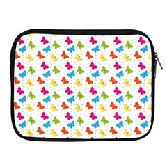 Butterfly Pattern Design Wallpaper Background Apple Ipad 2/3/4 Zipper Cases by Ravend